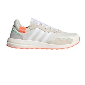 Adidas retrorun white signal coral size 8